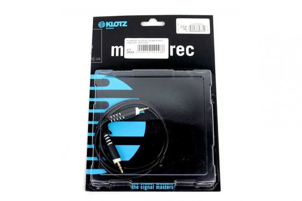 Klotz AS-MM STEREO CABLE MINI JACK 0.9 M