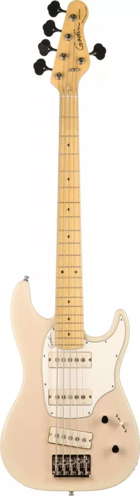 Godin Shifter 5 Trans Cream MN with Bag Godin Shifter 5 Trans Cream MN with Bag