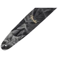 Fender Strap Tie Dye Leather Black
