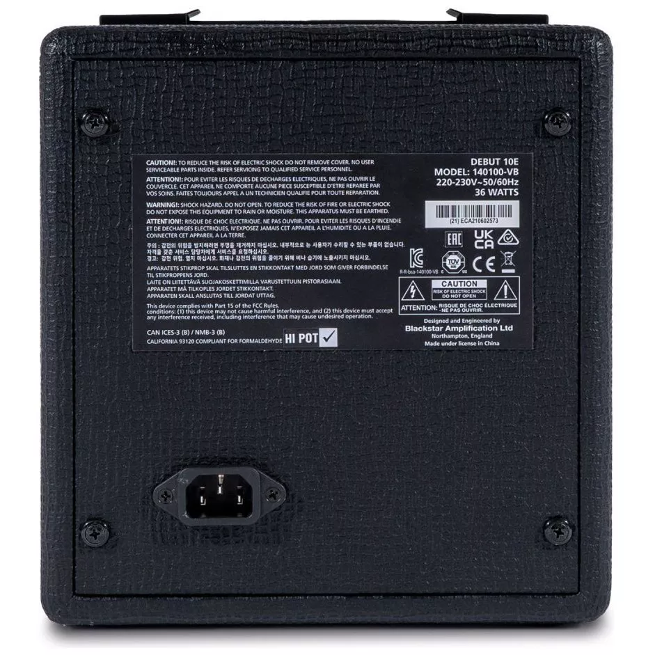 Blackstar Debut 10E Black