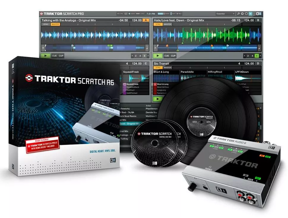 Native Instruments TRAKTOR Scratch A6