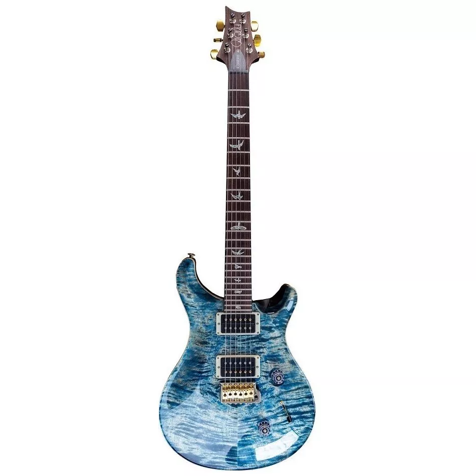 PRS Custom 24 10 Top (Faded Whale Blue)