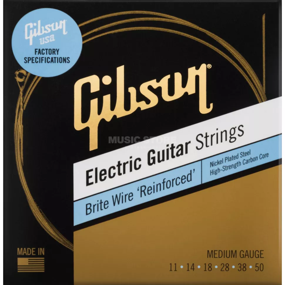 Gibson SEG-BWR11 BRITE WIRE REINFORCED 11-50 MEDIUM
