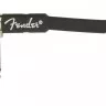 Fender CABLE PROFESSIONAL SERIES 6" PATCHES (PAIR) BLACK