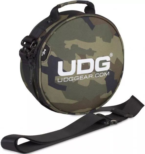 UDG Ultimate DIGI Headphone Bag Black Camo, Orange/inside(U9950BC/OR)