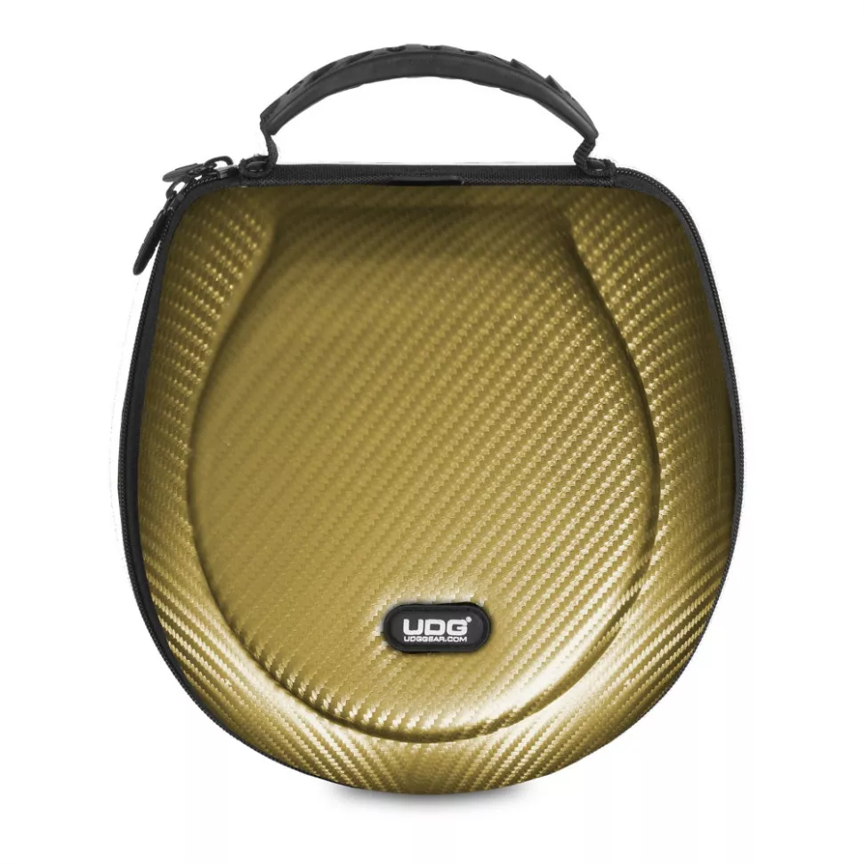 UDG Creator Headphone Case Large Gold PU(U8202GD)