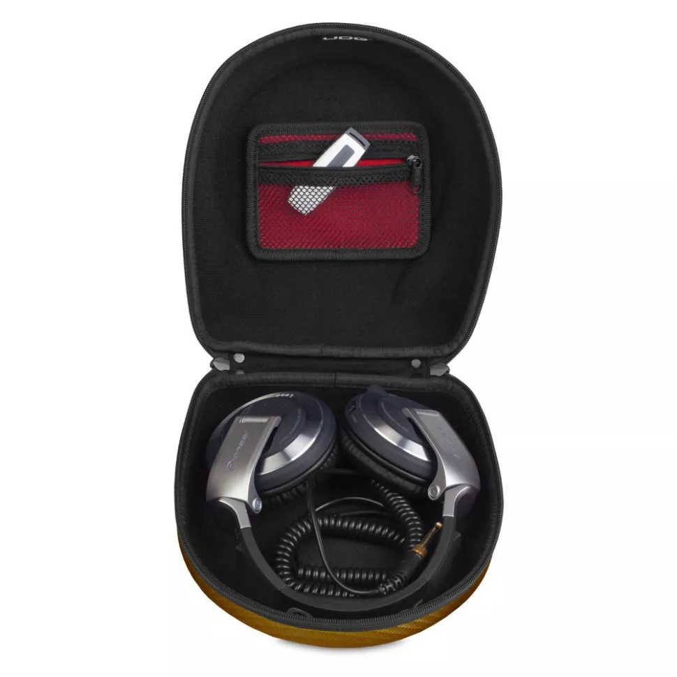 UDG Creator Headphone Case Large Gold PU(U8202GD)