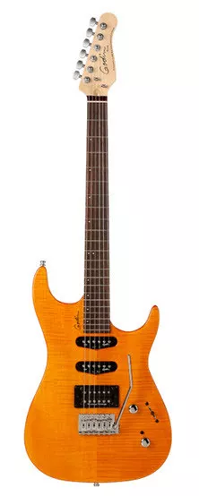 Godin VELOCITY H.D.R. Amber Flame RN with Bag Godin VELOCITY H.D.R. Amber Flame RN with Bag