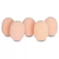 Rycote Lavalier Foams Beige (1 pack of 5)