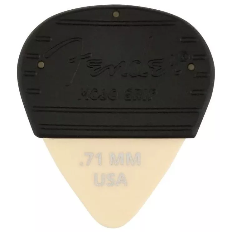 Fender Mojo Grip Dura-Tone 0.71 Delrin Picks 3 White