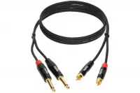 Klotz KT-CJ300 MINILINK PRO TWIN CABLE BLACK 3 M