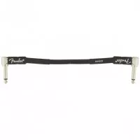 Fender CABLE PROFESSIONAL SERIES 6&quot; PATCHES (BOWL) BLACK