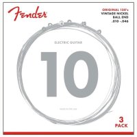 Fender Original 150'S 010-.046 Pure Nickel Guitar Strings - 3 Pack