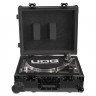 UDG Ultimate Flight Case Multi Format Turntable Black MK2 Plus (Trolley & Wheels) (U91029BL2)