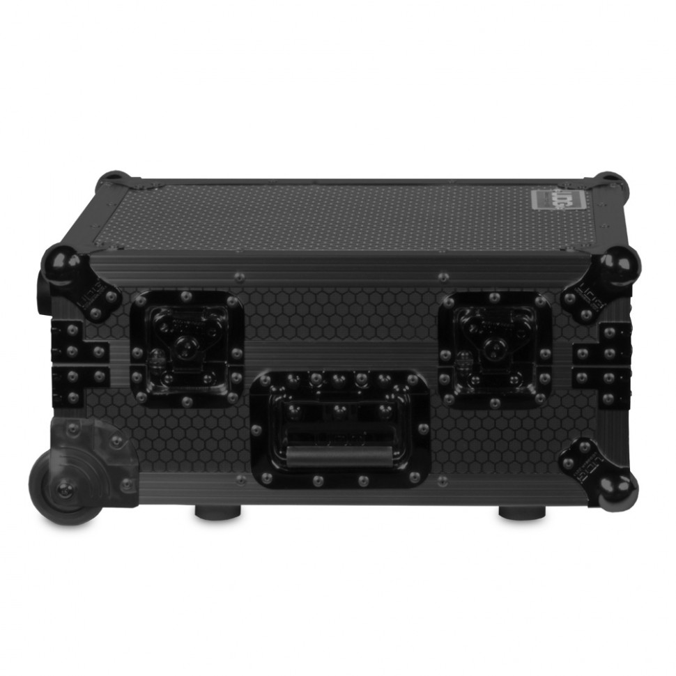 UDG Ultimate Flight Case Multi Format Turntable Black MK2 Plus (Trolley & Wheels) (U91029BL2)