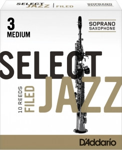 Rico RSF10SSX3M select jazz №3 Medium