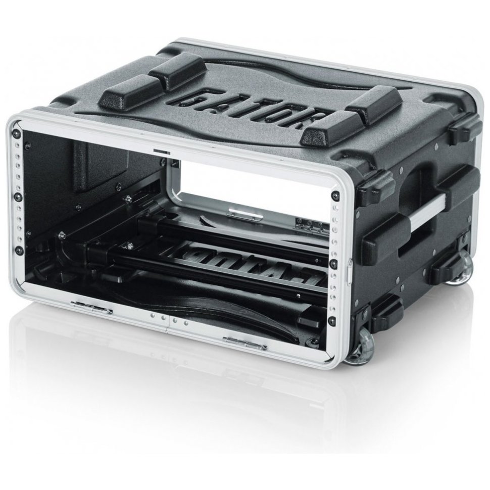 Gator GRR-4L - 4U Audio Rack (Rolling)