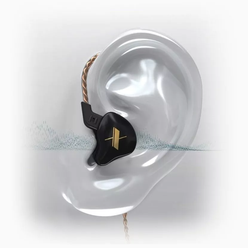 KZ Audio EDX BLACK NO MIC KZ Audio EDX BLACK NO MIC