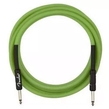 Fender Cable Professional Series 18.6' Glow In Dark Green