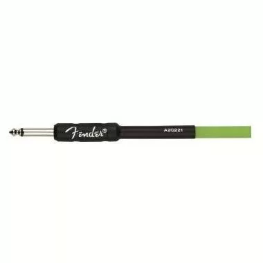 Fender Cable Professional Series 18.6' Glow In Dark Green