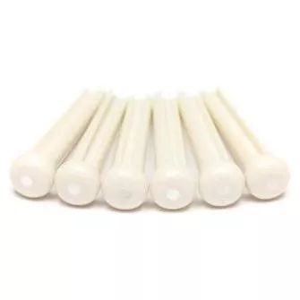 Graph Tech PP-1142-00 TUSQ Bridge Pins Martin Style 2mm White / Mother-Of-Pearl Dot (6 Pcs) Graph Tech PP-1142-00 TUSQ Bridge Pins Martin Style 2mm White / Mother-Of-Pearl Dot (6 Pcs)
