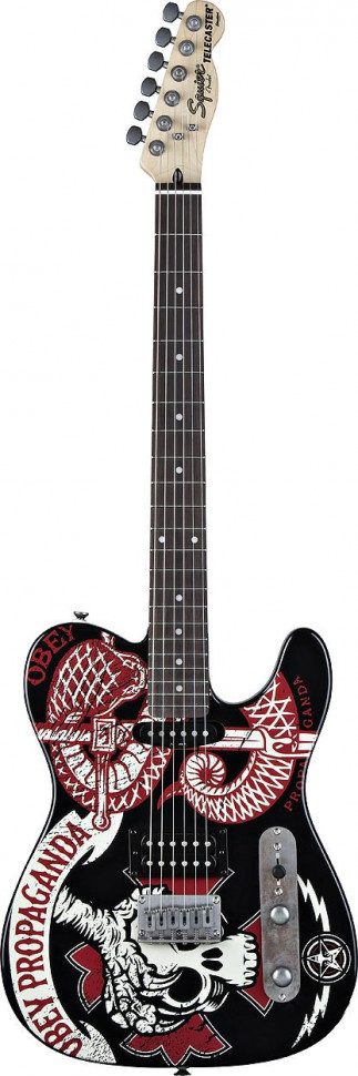 Fender SQUIER OBEY GRAPHIC TELECASTER HS RW PROPAG Fender SQUIER OBEY GRAPHIC TELECASTER HS RW PROPAG