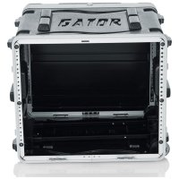 Gator GRR-8L - 8U Audio Rack (Rolling)