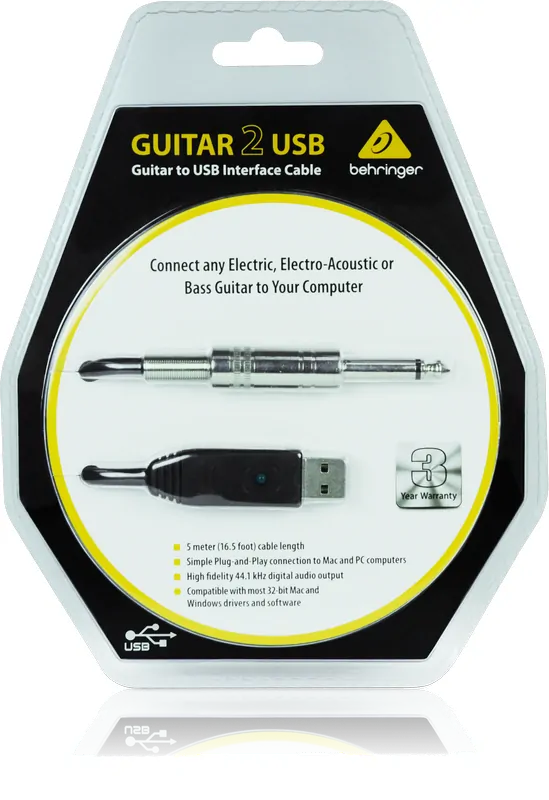 Behringer GUITAR2USB Behringer GUITAR2USB