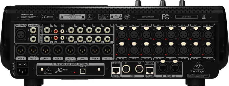 Behringer X32PRODUCER