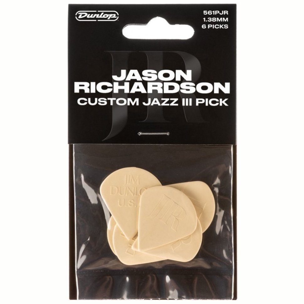 Dunlop JASON RICHARDSON CUSTOM JAZZ III PICK