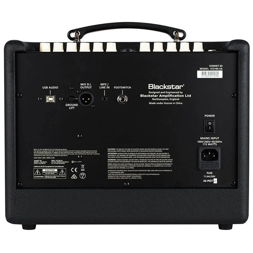 Blackstar Sonnet 60 Acoustic Black