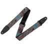 Levy's MP2DU-001 2″ Down Under Series Poly Guitar Strap - Bird and Snake