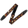 Levy's MP2DU-002 2″ Down Under Series Poly Guitar Strap - Sunset