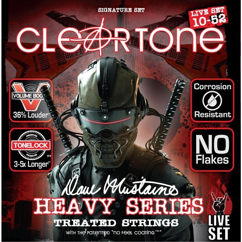 Cleartone DML9520 Dave Mustaine Live Set (10-52)