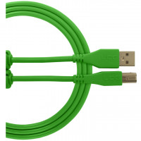 UDG Ultimate Audio Cable USB 2.0 A-B Green Straight 1m
