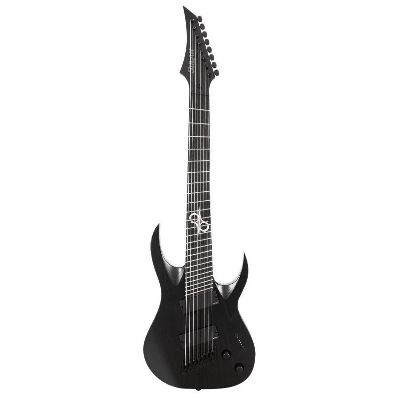 Solar guitars A1.8ABOP-FF Black Open Pore