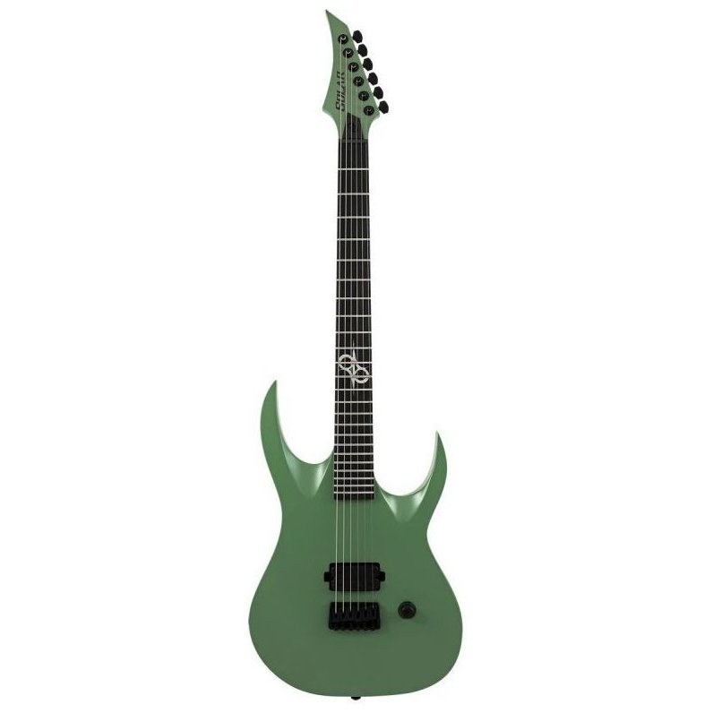 Solar Guitars A2.6AG Army Green Matte