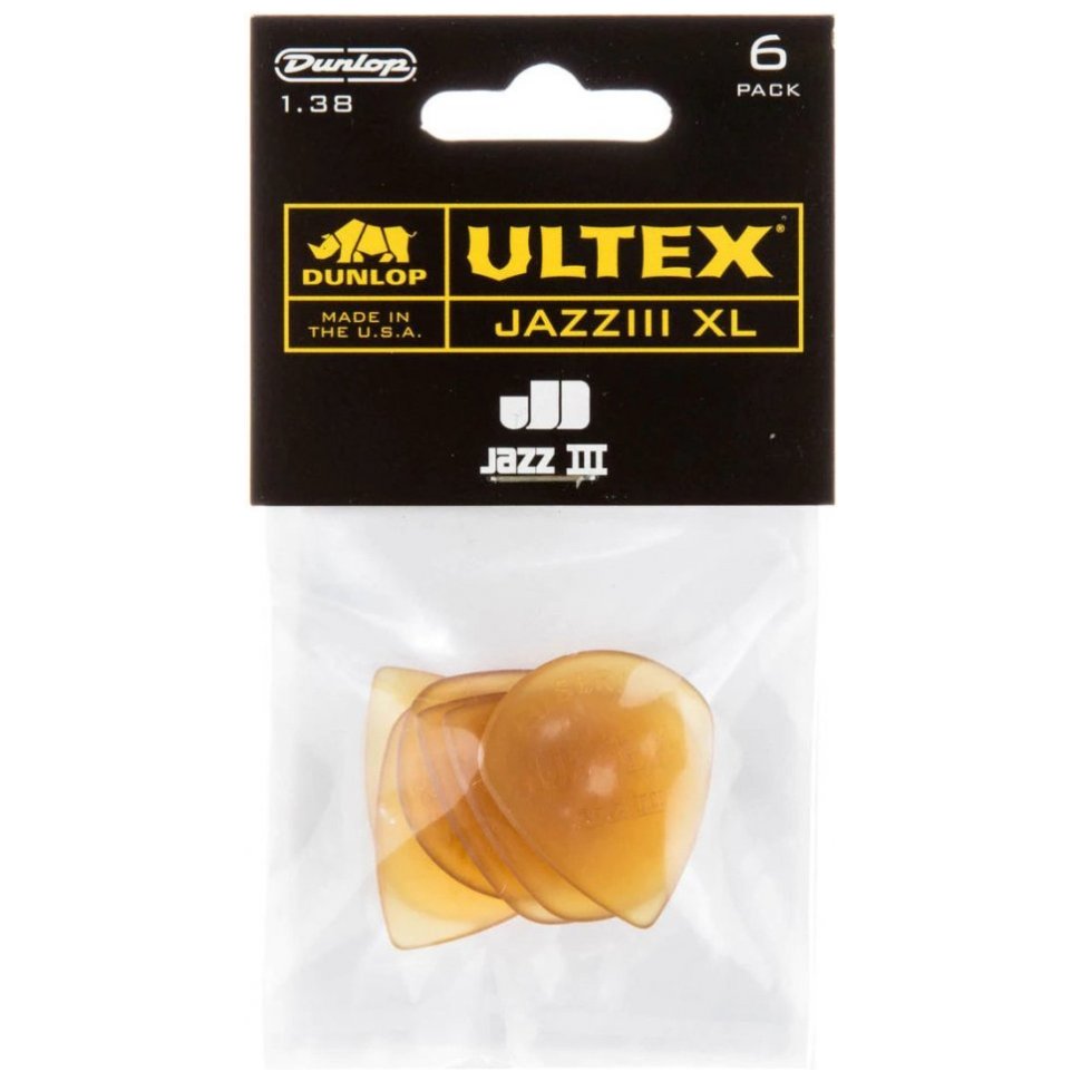 Dunlop Ultex Jazz III XL Pick 1.38MM