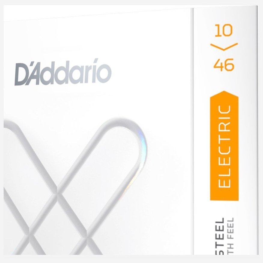 D'Addario XSE1046 XS Coated Electric Guitar Strings, Regular Light (10-46)