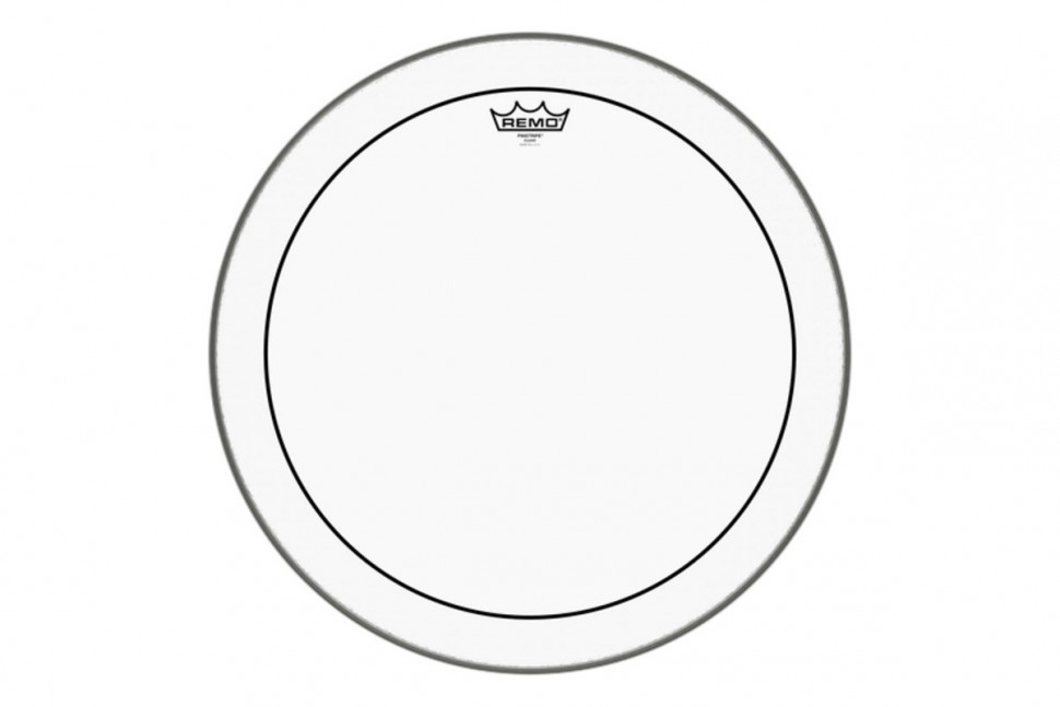 Remo Batter, PINSTRIPE®, Clear, 20" Diameter