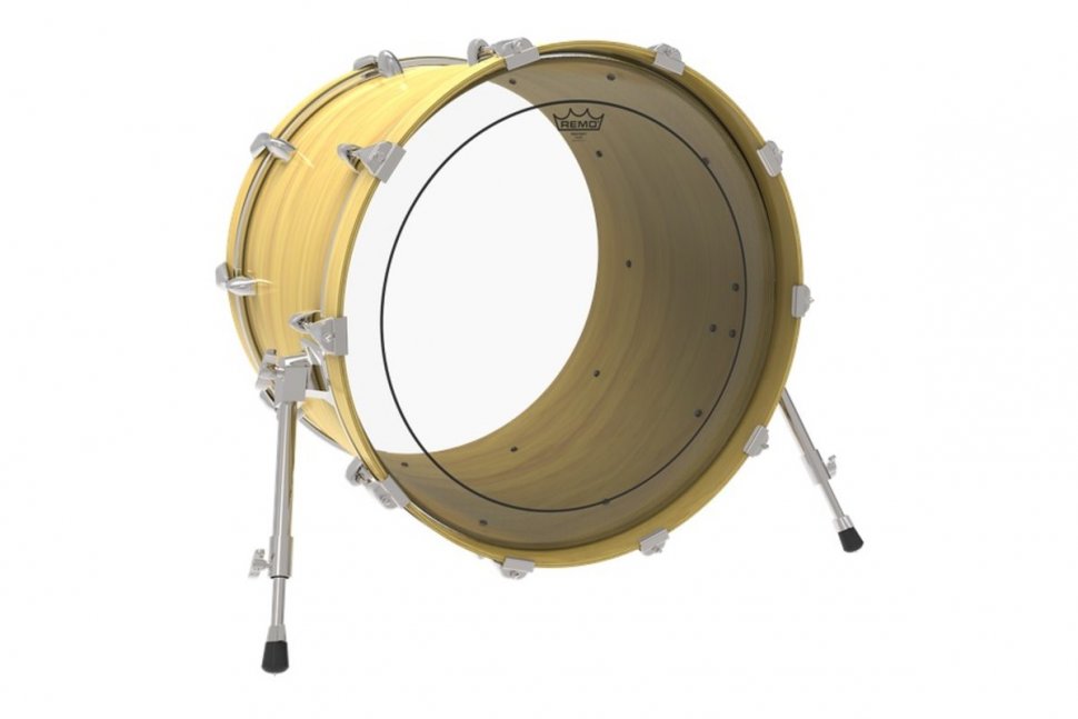 Remo Batter, PINSTRIPE®, Clear, 20" Diameter