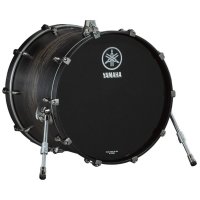 Yamaha Live Custom Hybrid Oak Bass Drum 22&quot;x18&quot; (UZU Charcoal Sunburst)