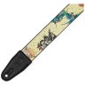 Levy's MP2TAT-005 2″ Tattoo Series Poly Guitar Strap - Old School