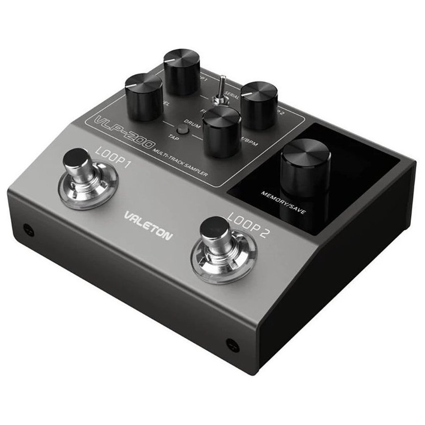 Hotone Audio Valeton VLP-200 Stereo Dual Looper Multi-Track Sampler Hotone Audio Valeton VLP-200 Stereo Dual Looper Multi-Track Sampler
