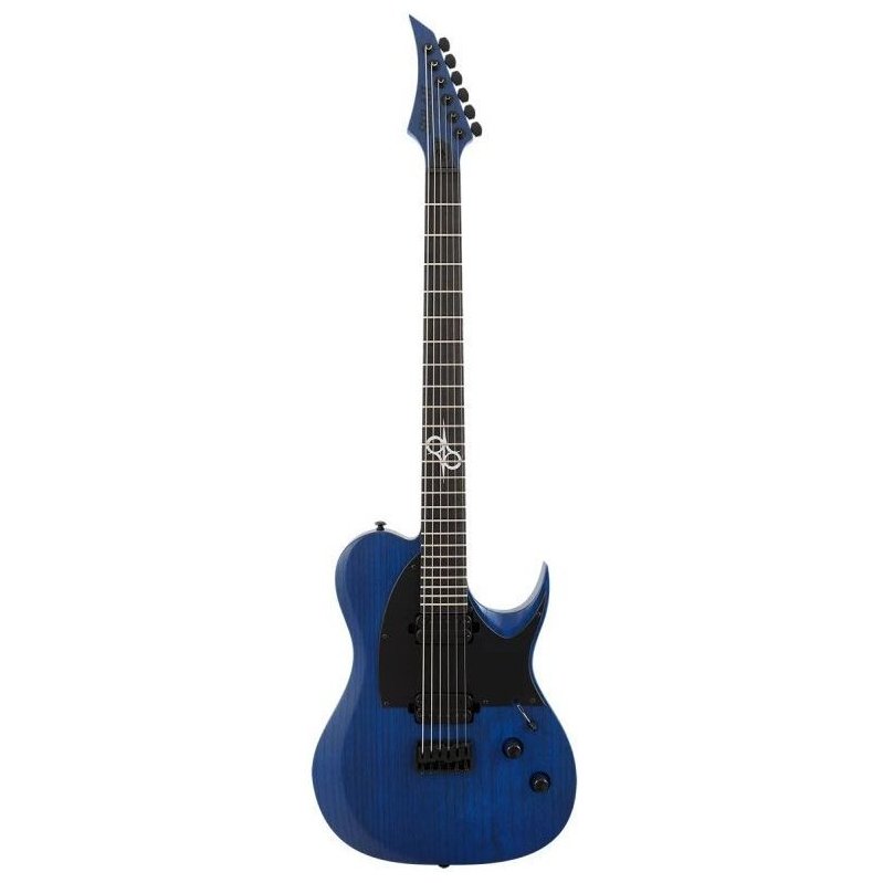 Solar Guitars T2.6BLOP-27+ Blue Open Pore Matte