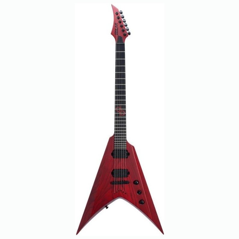 Solar Guitars V2.6TBR SK Trans Blood Red Matte