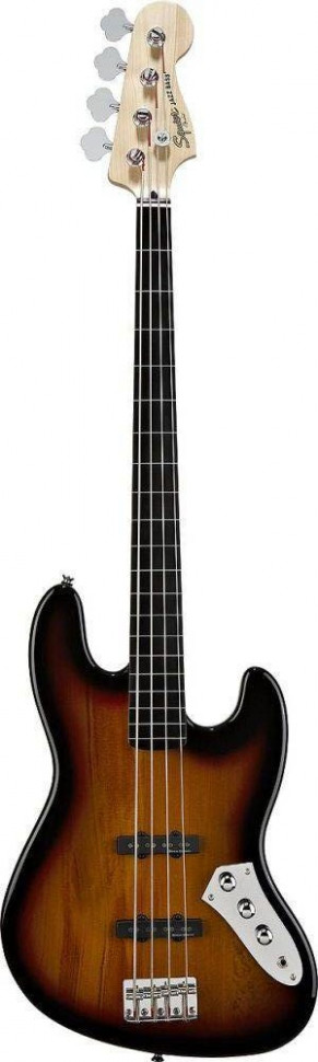 ベース Squier VintageModified JazzBass Fretless Fender SQUIER VINTAGE MODIFIED JAZZ BASS FRETLESS SB купить в