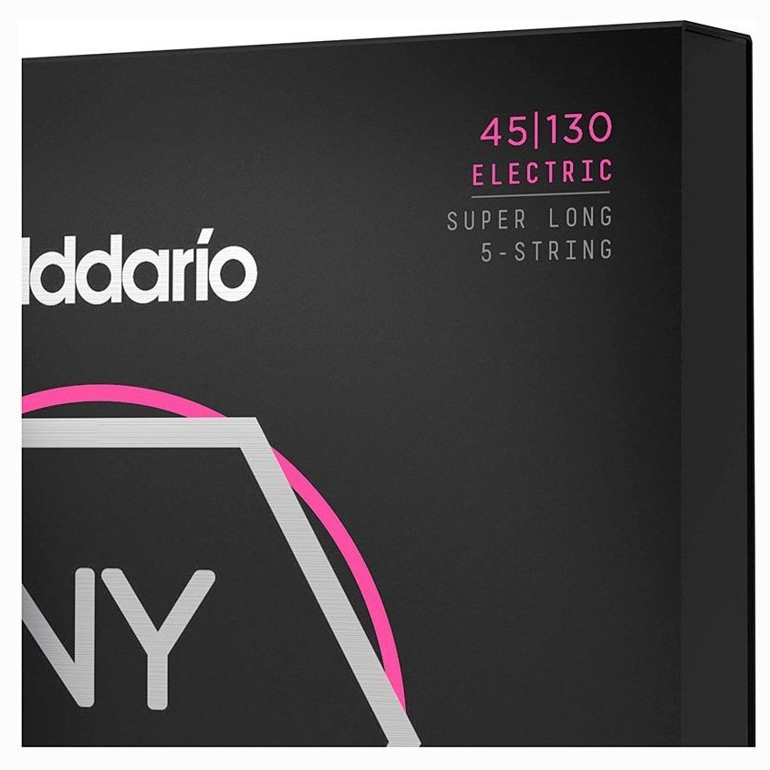 D'Addario NYXL45130SL Regular Light 5-String Super Long Scale (45-130)