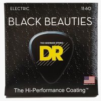 DR STRINGS BLACK BEAUTIES ELECTRIC - EXTRA HEAVY 7-STRING (11-60)