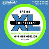 D'Addario EPS165 XL ProSteels Bass Reg Light Top / Med Bottom (45-105)